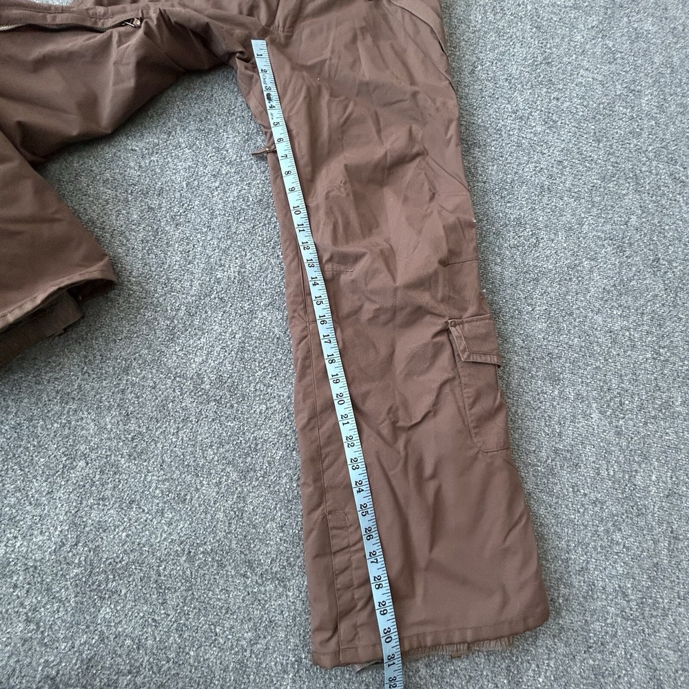 Betty Rides Pants Women Large Snowboard Snow Winter Ski 34 X 31 Chocolate Brown - Picture 12 of 16